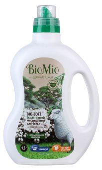 Кондиционер для белья Bio-Soft с эфирным маслом эвкалипта BioMio, 1550ml