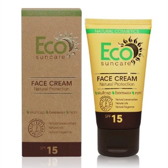 Натуральный солнцезащитный крем для лица, SPF 15, Eco suncare, 50мл