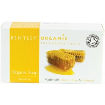 Мыло смягчающее, с медом и отрубями Bentley Organic, 150gr