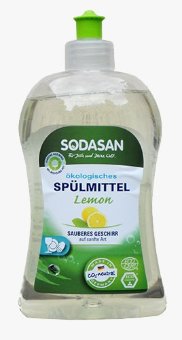 Жидкое средство SODASAN для мытья посуды 500 мл, Лимон