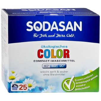 Порошок для стирки цветных тканей органический Sodasan 1,2 кг