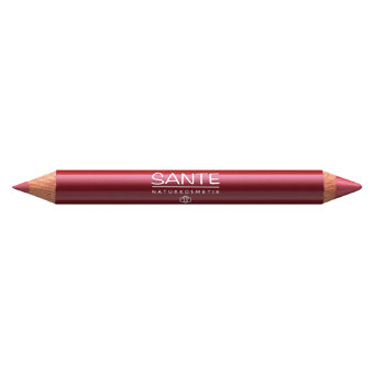 Контурный карандаш и карандаш-помада 2 в 1 № 02 Естественный образ Sante