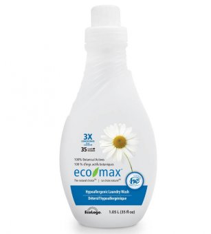 Средство для стирки Eco max экстра-концентрированное, гипоаллергенное жидкое,1,05л