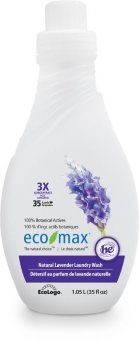 Средство для стирки Eco max экстра-концентрированное натуральное жидкое Лаванда, 1,05 л