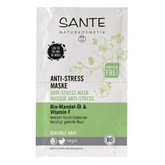 Маска Анти-стресс, для чувствительной кожи Sante
