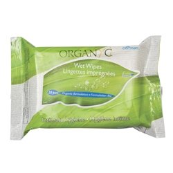 Женские влажные салфетки для интимной гигиены, Organyc, 20шт