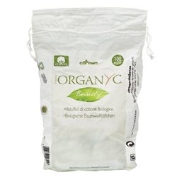 Ватные шарики из органического хлопка, Organyc, 100шт