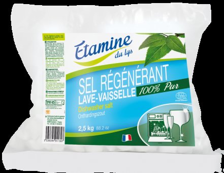 Соль Etamine du Lys для посудомоечных машин, 2,5 кг
