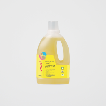 Жидкое средство для стирки цветных тканей Мята и лимон 1,5л, Sonett