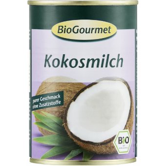 Био Кокосовое молоко, 400 мл. BioGourmet