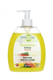 Крем-мыло для рук Солнечное манго 500 мл, Molecola