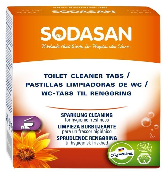 Таблетки для чистки унитаза Sodasan, 375gr