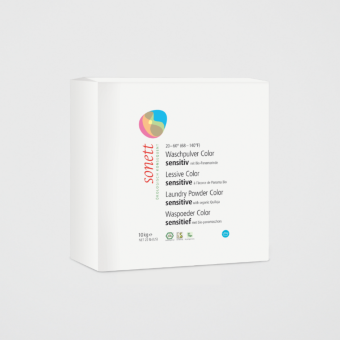 Стиральный порошок для цветных тканей Sensitive для чувствительной кожи, 10кг, Sonett