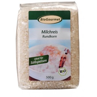 Био Молочный рис, 500 г. BioGourmet