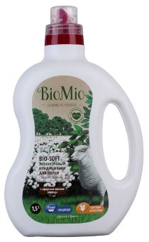 Кондиционер для белья Bio-Soft концентрат BioMio с эфирным маслом корицы, 1550ml