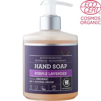 Органическое жидкое мыло для рук "Пурпурная Лаванда". Urtekram , 380мл